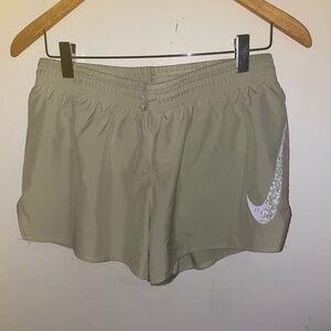 Nike Women's Athletic Shorts in Olive